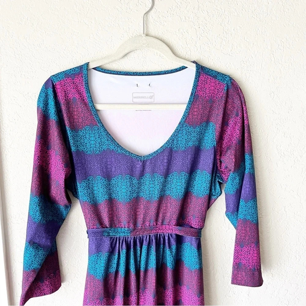 Merrell‎ Dress Women's Large, Lorimer Fig Prism NWT Granola Girl Outdoor Casual - Picture 4 of 8
